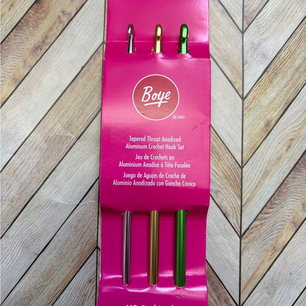 Boye Aluminum Crochet Hook Set
